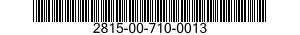 2815-00-710-0013  2815007100013 007100013