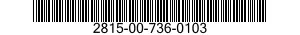 2815-00-736-0103  2815007360103 007360103