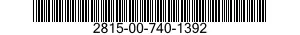 2815-00-740-1392  2815007401392 007401392