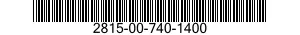 2815-00-740-1400  2815007401400 007401400