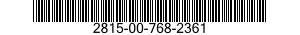 2815-00-768-2361  2815007682361 007682361