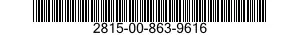 2815-00-863-9616 TAPPET,ENGINE POPPET VALVE 2815008639616 008639616