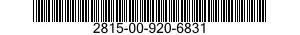 2815-00-920-6831  2815009206831 009206831