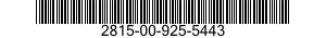 2815-00-925-5443 RING SET,PISTON 2815009255443 009255443