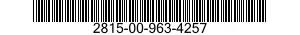 2815-00-963-4257  2815009634257 009634257