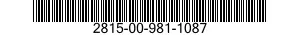 2815-00-981-1087  2815009811087 009811087