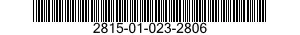 2815-01-023-2806 CYLINDER SLEEVE 2815010232806 010232806