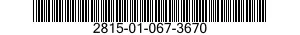 2815-01-067-3670 CYLINDER HEAD,DIESEL ENGINE 2815010673670 010673670
