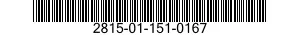 2815-01-151-0167  2815011510167 011510167