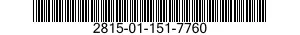 2815-01-151-7760 PISTON,INTERNAL COMBUSTION ENGINE 2815011517760 011517760