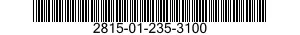 2815-01-235-3100 INSERT,ENGINE VALVE SEAT 2815012353100 012353100