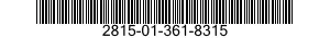 2815-01-361-8315 PUSH ROD,ENGINE POPPET VALVE 2815013618315 013618315