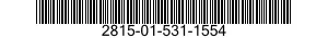2815-01-531-1554 DAMPENER,VIBRATION,ENGINE 2815015311554 015311554