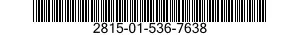 2815-01-536-7638 CYLINDER HEAD,DIESEL ENGINE 2815015367638 015367638