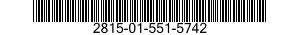 2815-01-551-5742 INSERT,ENGINE VALVE SEAT 2815015515742 015515742