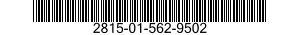 2815-01-562-9502 PISTON,INTERNAL COMBUSTION ENGINE 2815015629502 015629502