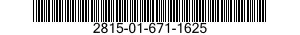 2815-01-671-1625 SHAFT,ROCKER ARM,ENGINE POPPET VALVE 2815016711625 016711625