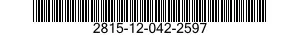 2815-12-042-2597  2815120422597 120422597