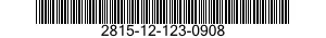 2815-12-123-0908 SPRING,HELICAL,COMPRESSION 2815121230908 121230908