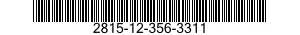 2815-12-356-3311 PISTON,INTERNAL COMBUSTION ENGINE 2815123563311 123563311