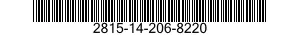2815-14-206-8220 RING,PISTON 2815142068220 142068220