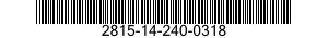 2815-14-240-0318  2815142400318 142400318