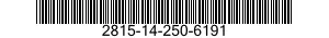 2815-14-250-6191 PUSH ROD,ENGINE POPPET VALVE 2815142506191 142506191