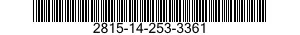2815-14-253-3361  2815142533361 142533361