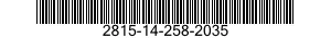 2815-14-258-2035  2815142582035 142582035