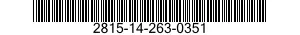 2815-14-263-0351 COVER,ENGINE POPPET VALVE ROCKER ARM 2815142630351 142630351