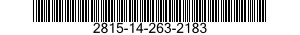 2815-14-263-2183 RING,PISTON 2815142632183 142632183