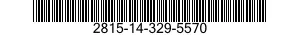 2815-14-329-5570 RING SET,PISTON 2815143295570 143295570