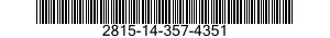2815-14-357-4351 LOCKING PLATE,NUT AND BOLT 2815143574351 143574351