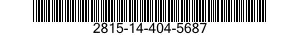 2815-14-404-5687 ENGINE,DIESEL 2815144045687 144045687