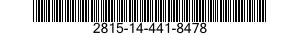 2815-14-441-8478 RING,PISTON 2815144418478 144418478