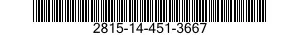 2815-14-451-3667 MANIFOLD,EXHAUST 2815144513667 144513667