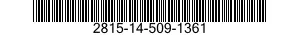 2815-14-509-1361 VALVE,POPPET,ENGINE 2815145091361 145091361