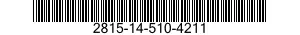 2815-14-510-4211 INSTALLATION KIT,ENGINE 2815145104211 145104211