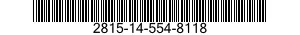 2815-14-554-8118 DAMPENER,VIBRATION,ENGINE 2815145548118 145548118