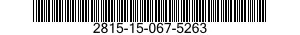 2815-15-067-5263 GUARNIZIONE 2815150675263 150675263
