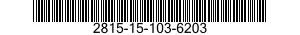 2815-15-103-6203 TAPPET,ENGINE POPPET VALVE 2815151036203 151036203