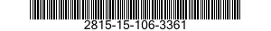 2815-15-106-3361 ALBERO COMPLETO 2815151063361 151063361