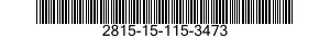 2815-15-115-3473 SHAFT,LEVER 2815151153473 151153473