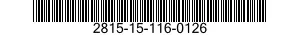 2815-15-116-0126 BLOCCHETTODISTRIBUZ 2815151160126 151160126