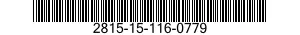 2815-15-116-0779 CANNOLA PASSAGGIO 2815151160779 151160779