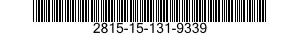 2815-15-131-9339 CRANKSHAFT,ENGINE 2815151319339 151319339