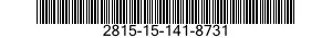 2815-15-141-8731 CUSCINO ISOLATORE T 2815151418731 151418731