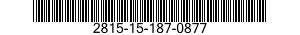 2815-15-187-0877 LINER, CYLINDER, DI 2815151870877 151870877