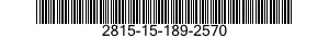 2815-15-189-2570 MANIFOLD,EXHAUST 2815151892570 151892570