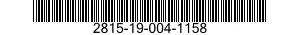 2815-19-004-1158 MANIFOLD,EXHAUST 2815190041158 190041158